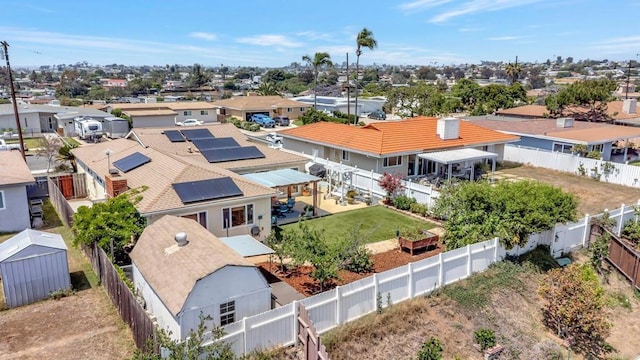 90 E Emerson St, Chula Vista, CA 91911 - aerial perspective of suburban area
