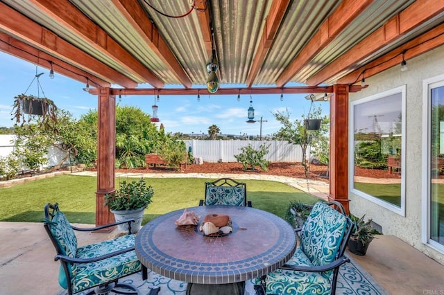 90 E Emerson St, Chula Vista, CA 91911 - view of patio with outdoor dining space