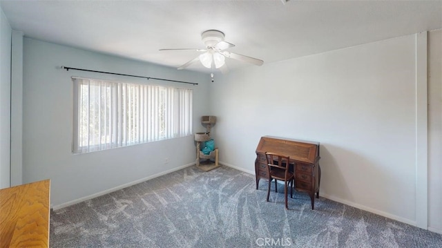 21602 Figueroa St Unit 25, Carson, CA 90745 - living area featuring carpet floors and ceiling fan