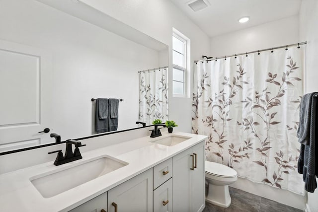35188 Orchard Trl, Fallbrook, CA 92028 - bathroom with double vanity and toilet