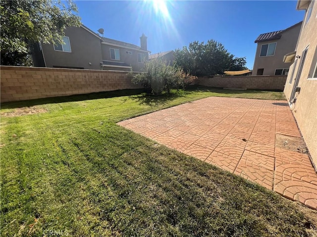 3642 Neola Way, Lancaster, CA 93536 - fenced backyard with a patio