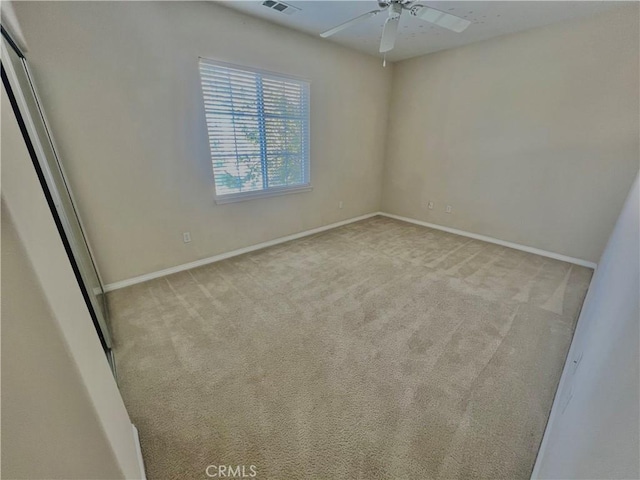 3642 Neola Way, Lancaster, CA 93536 - unfurnished room featuring carpet floors and ceiling fan