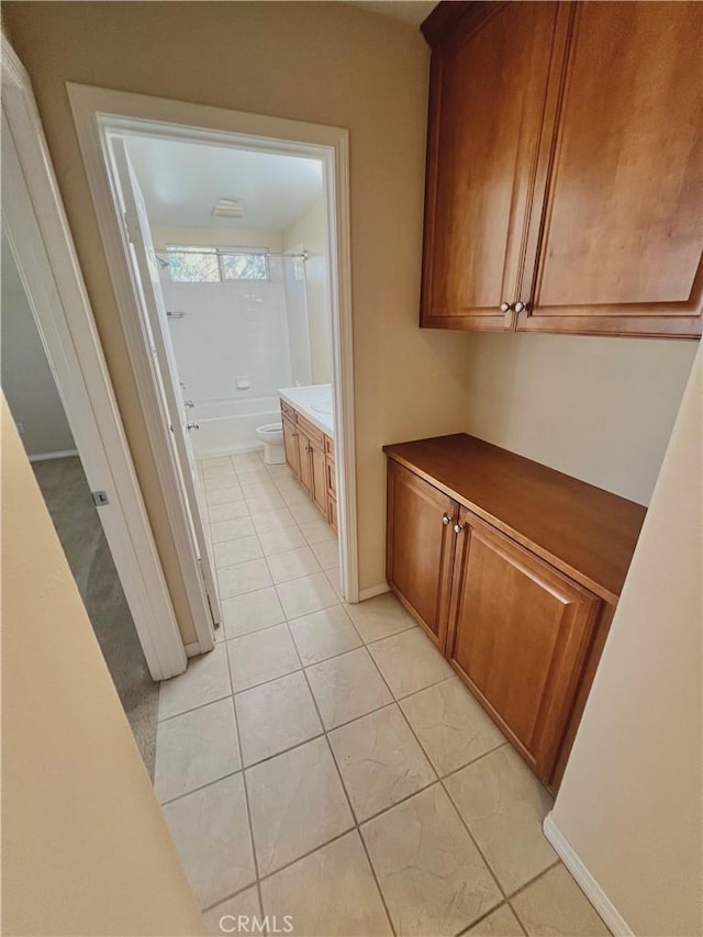3642 Neola Way, Lancaster, CA 93536 - corridor with light tile patterned floors