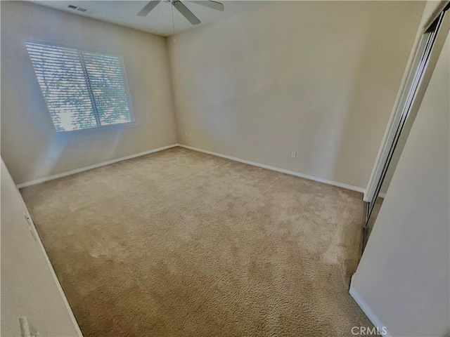 3642 Neola Way, Lancaster, CA 93536 - unfurnished room with carpet floors and a ceiling fan