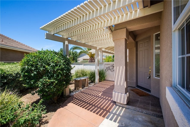 29427 Bentcreek Ct, Menifee, CA 92584 - view of patio with a pergola