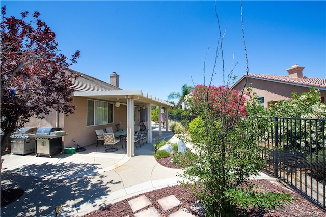 29427 Bentcreek Ct, Menifee, CA 92584 - fenced backyard featuring a patio