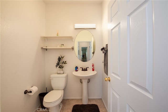29427 Bentcreek Ct, Menifee, CA 92584 - half bath with tile patterned floors and toilet