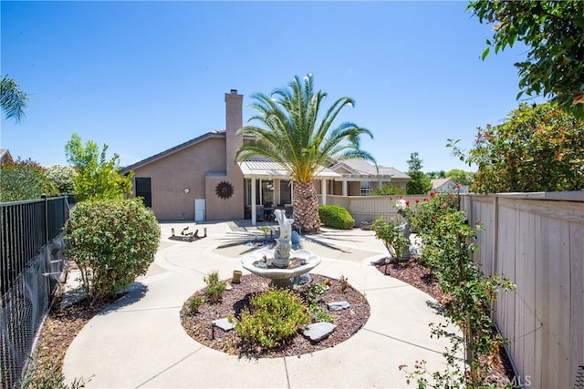 29427 Bentcreek Ct, Menifee, CA 92584 - fenced backyard with a patio area