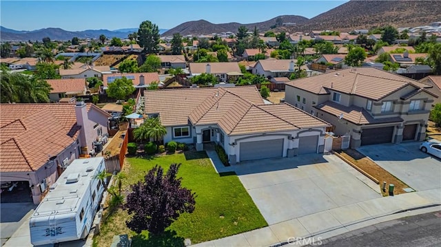 28591 Corvus Way, Menifee, CA 92586 - aerial perspective of suburban area with a mountainous background