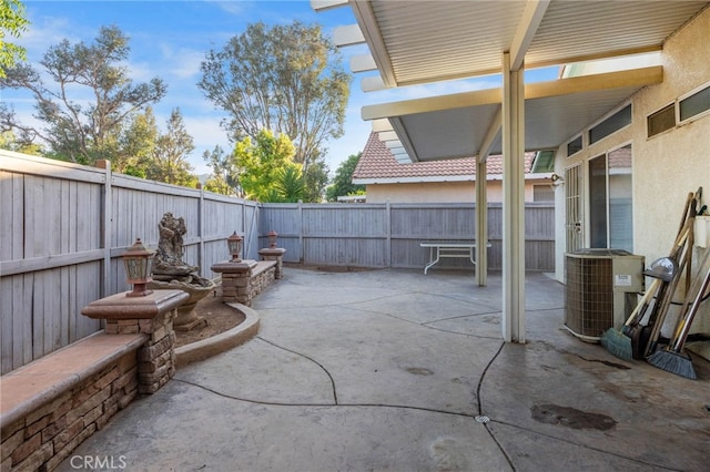 25683 Hillman Ct, Menifee, CA 92586 - fenced backyard featuring a patio area