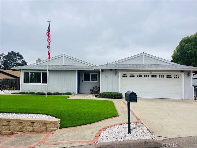1728 Terrace Hill Dr, El Cajon, CA 92021 - single story home featuring a garage and driveway