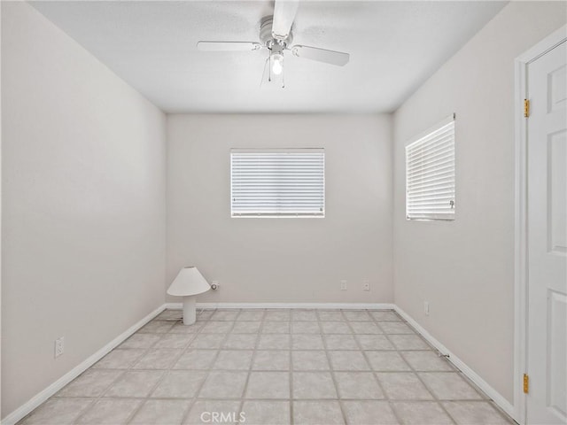 31709 213th St E, Llano, CA 93544 - spare room with a ceiling fan and baseboards