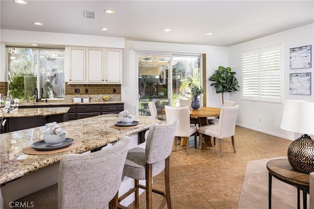 42355 Mountain View Ct, Murrieta, CA 92562 - dining area featuring recessed lighting and baseboards