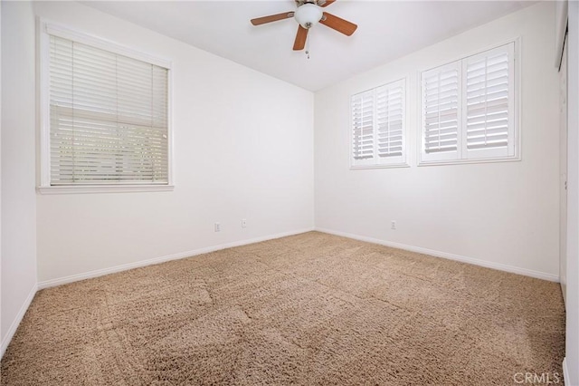 42355 Mountain View Ct, Murrieta, CA 92562 - carpeted spare room with a ceiling fan and baseboards
