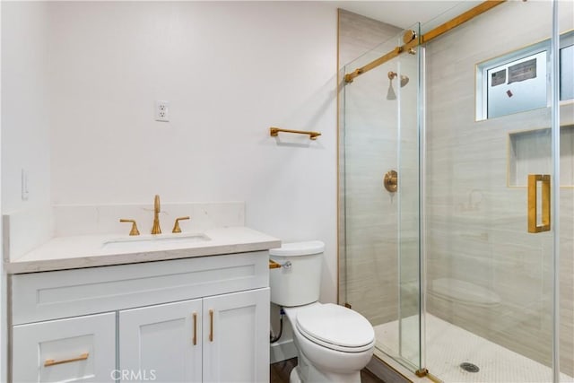 3067 Genevieve St, San Bernardino, CA 92405 - full bath featuring vanity and a shower stall