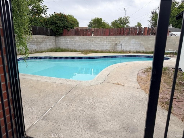 3067 Genevieve St, San Bernardino, CA 92405 - view of pool featuring a fenced backyard and a patio area