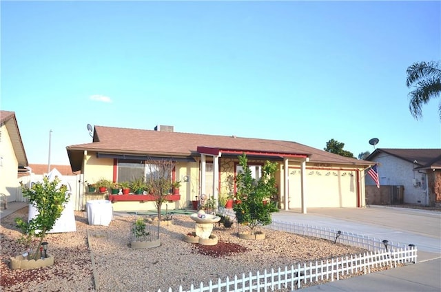27958 Foxfire St, Menifee, CA 92586 - ranch-style home with driveway and a garage