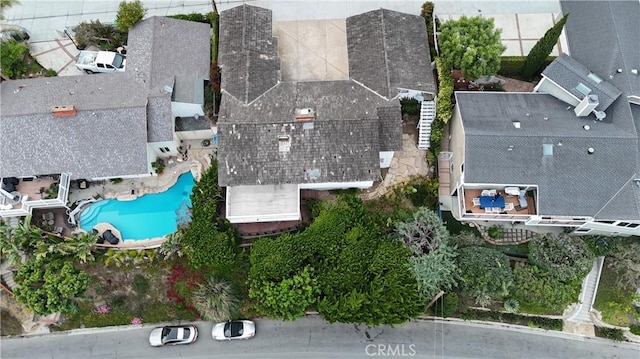 333 Catalina Dr, Newport Beach, CA 92663 - drone / aerial view of a pool area
