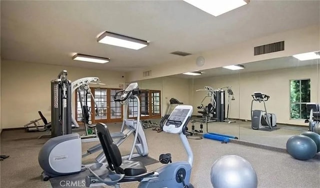 23515 Lyons Ave Unit 277, Valencia, CA 91355 - workout area with baseboards