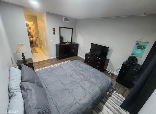 23515 Lyons Ave Unit 277, Valencia, CA 91355 - bedroom featuring wood finished floors and recessed lighting