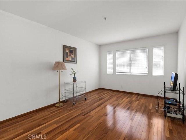 19025 Windridge Ln, Huntington Beach, CA 92646 - unfurnished room with hardwood / wood-style floors and baseboards