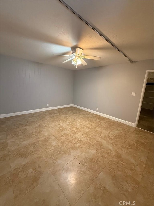 4561 Mimosa Dr, Yorba Linda, CA 92886 - unfurnished room featuring ceiling fan and baseboards