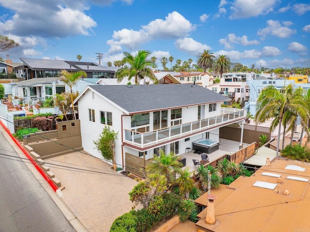 231 5th St, Encinitas, CA 92024 - view of building exterior featuring a residential view