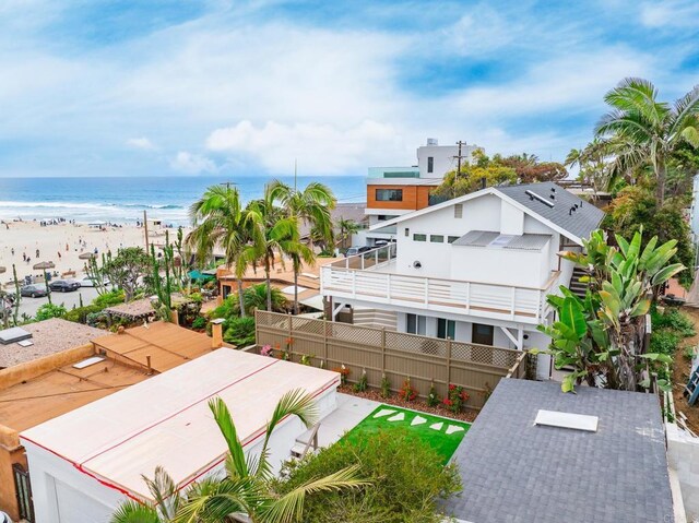 231 5th St, Encinitas, CA 92024 - bird's eye view of expansive beach