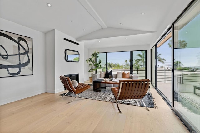 2052 Montgomery Ave, Cardiff By The Sea, CA 92007 - living area with light wood-style flooring and recessed lighting