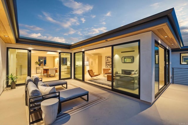 2052 Montgomery Ave, Cardiff By The Sea, CA 92007 - back of property with outdoor lounge area