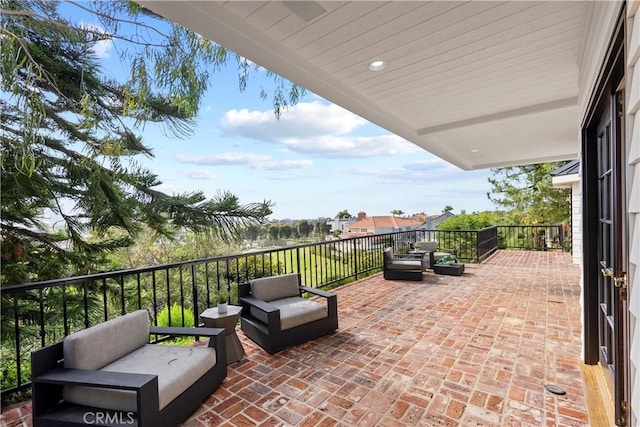 7 Belmont, Newport Beach, CA 92660 - patio / terrace with an outdoor living space