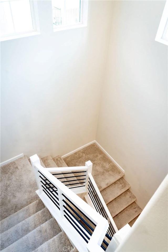 4098 Summer Way, Corona, CA 92883 - stairway with carpet flooring