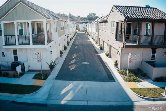 4098 Summer Way, Corona, CA 92883 - view of asphalt road with a residential view