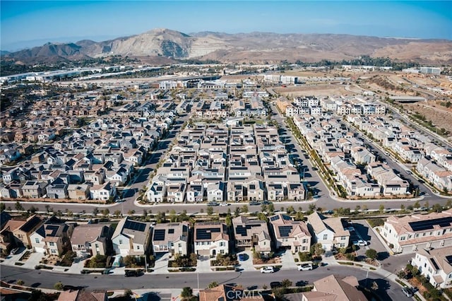 4098 Summer Way, Corona, CA 92883 - aerial view of property and surrounding area featuring a mountain backdrop