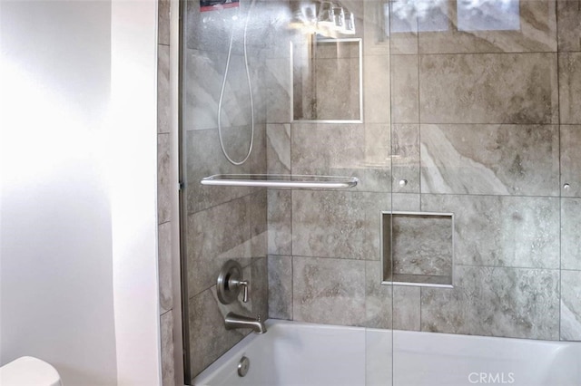 4781 Kona Kove Way, Yorba Linda, CA 92886 - bathroom with bath / shower combo with glass door and toilet