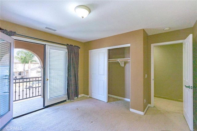 14145 Prairie Creek Pl, Eastvale, CA 92880 - unfurnished bedroom featuring access to outside, carpet, and a closet