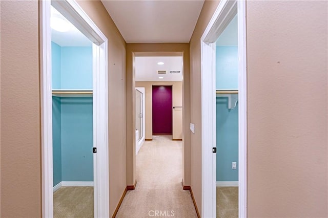14145 Prairie Creek Pl, Eastvale, CA 92880 - corridor with light carpet