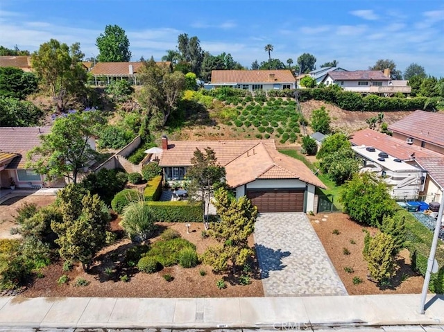 6807 Wilding Pl, Riverside, CA 92506 - aerial perspective of suburban area