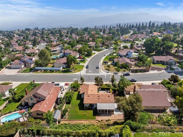 6807 Wilding Pl, Riverside, CA 92506 - aerial perspective of suburban area with mountains