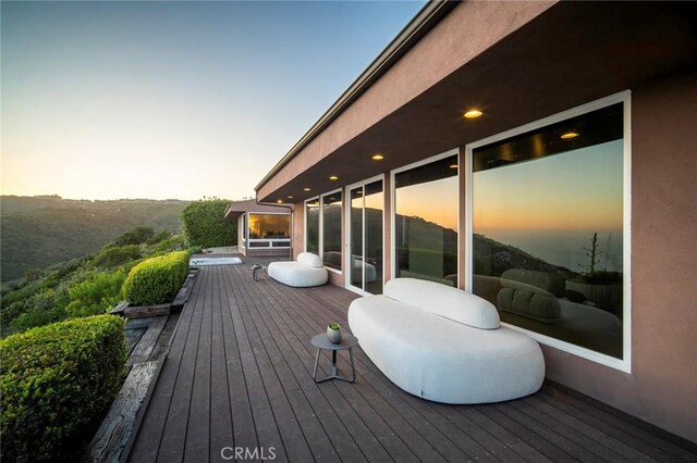 32131 Sea Island Dr, Dana Point, CA 92629 - view of deck at dusk