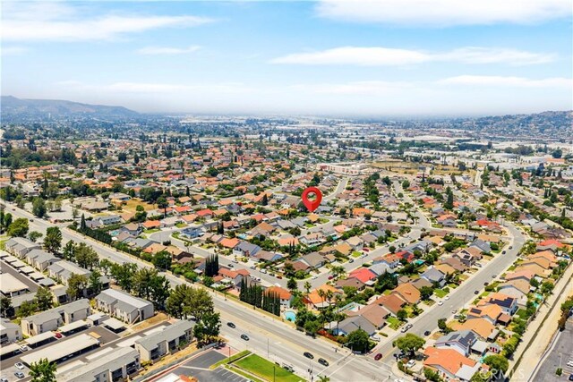 1707 Gay Park Way, Hacienda Heights, CA 91745 - aerial view of residential area with a mountain backdrop