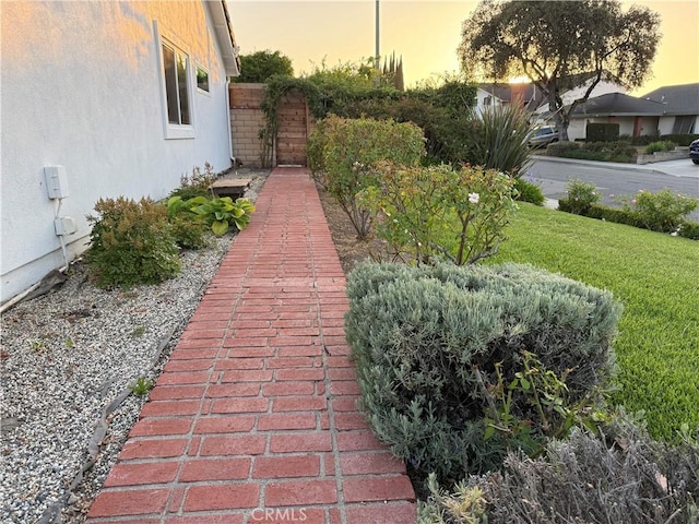1707 Gay Park Way, Hacienda Heights, CA 91745 - view of yard at dusk