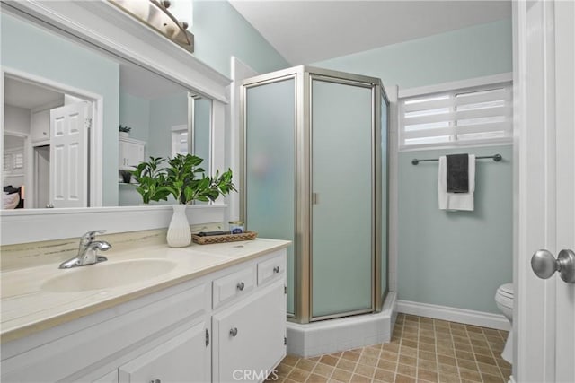 2283 Ximeno Ave, Long Beach, CA 90815 - bathroom featuring vanity and a shower stall