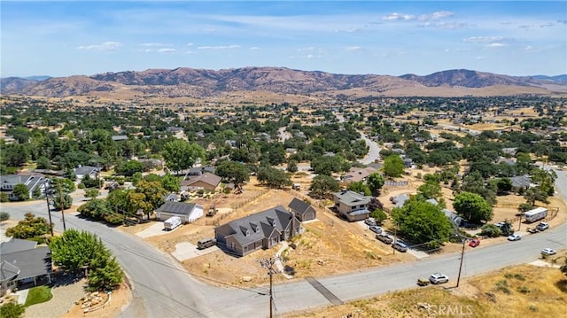 21509 Stage Dr, Tehachapi, CA 93561 - aerial view of a mountain backdrop