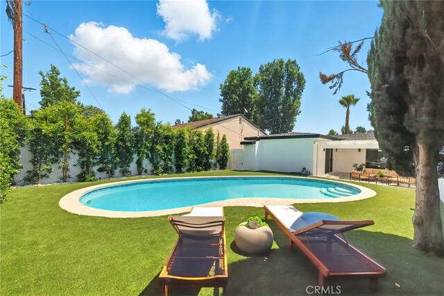6119 Longridge Ave, Valley Glen, CA 91401 - view of swimming pool