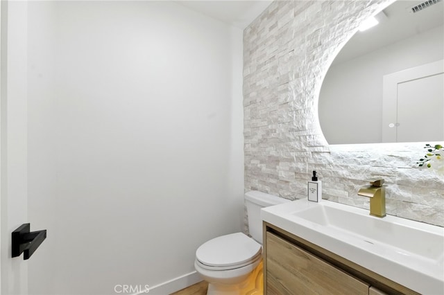 6119 Longridge Ave, Valley Glen, CA 91401 - half bath featuring vanity and toilet