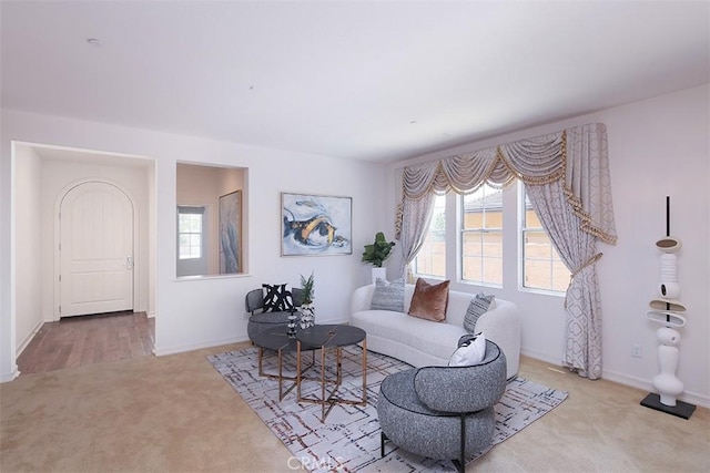 15681 Canon Ln, Chino Hills, CA 91709 - carpeted living room featuring baseboards