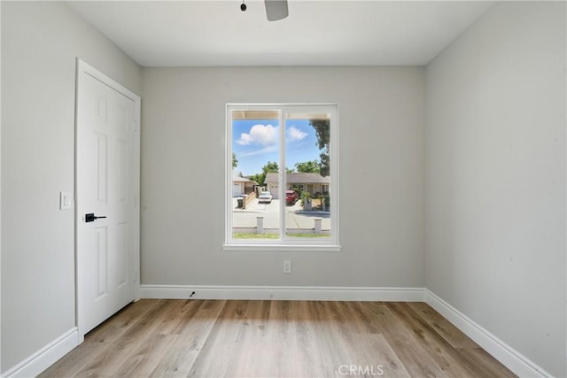 1717 Norval St, Pomona, CA 91766 - unfurnished room with light wood-style floors