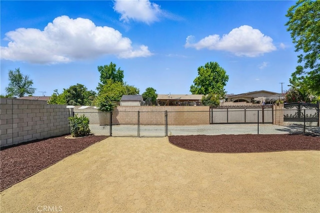 1717 Norval St, Pomona, CA 91766 - view of yard featuring a gate