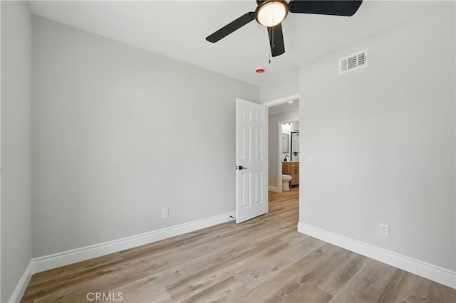 1717 Norval St, Pomona, CA 91766 - spare room with light wood-style floors and ceiling fan